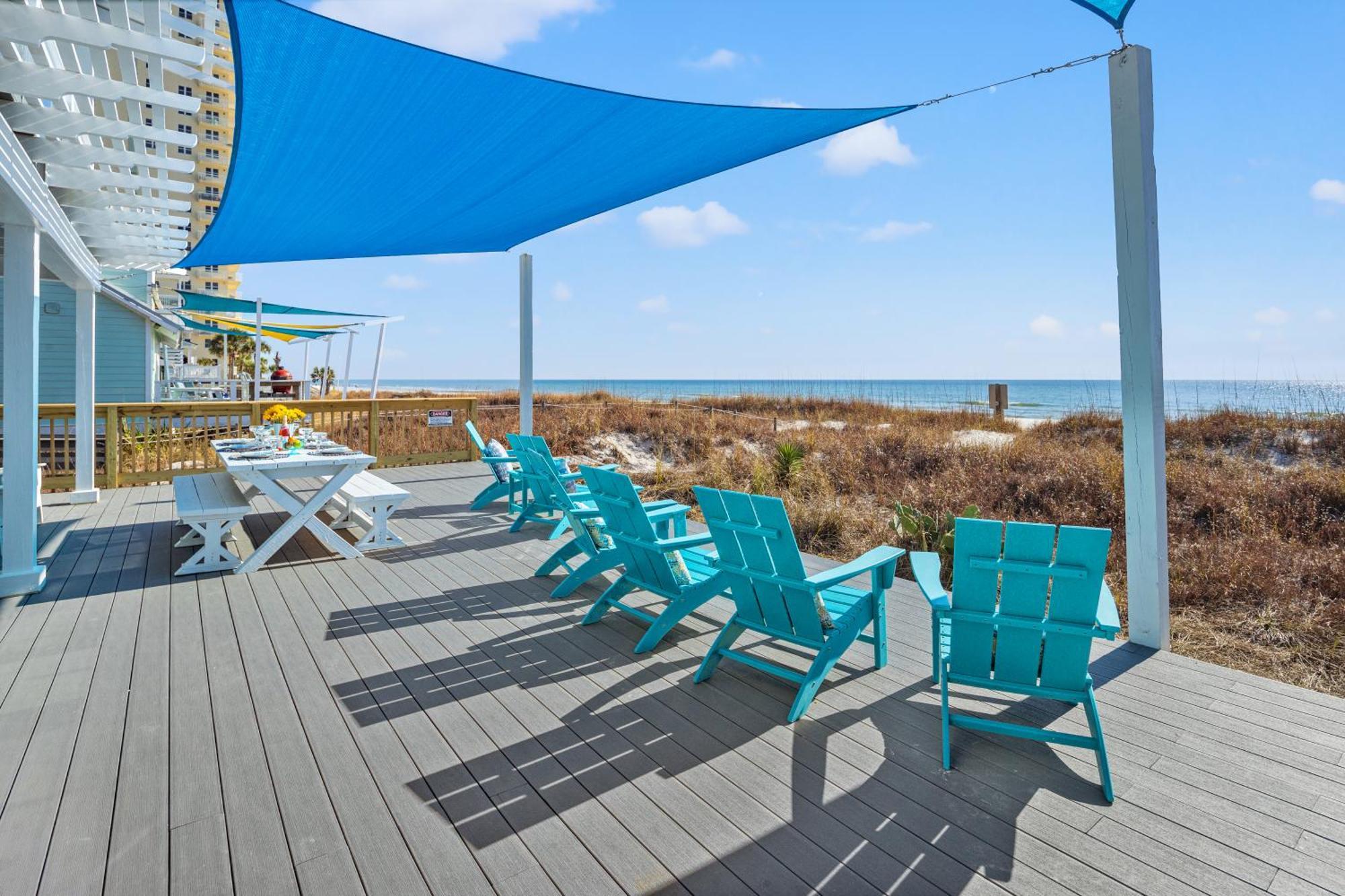 Luxury Gulf Front Property! Directly On The Beach! Sleeps 15! Панама-Сіті-Біч Екстер'єр фото